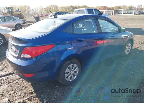 2016 Hyundai Accent Se from USA, damaged, VIN KMHCT4AE2GU953653